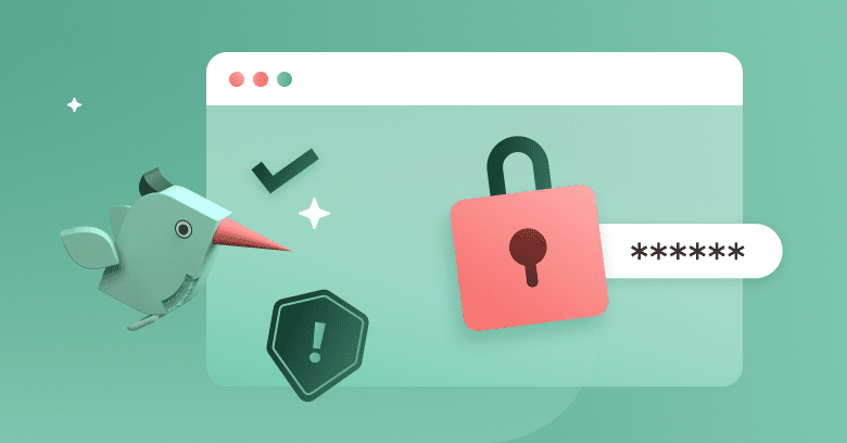 Illustration of a browser window with secure elements, symbolizing SysAid's ITAM for enhanced ITSM and online security solutions. - SysAid