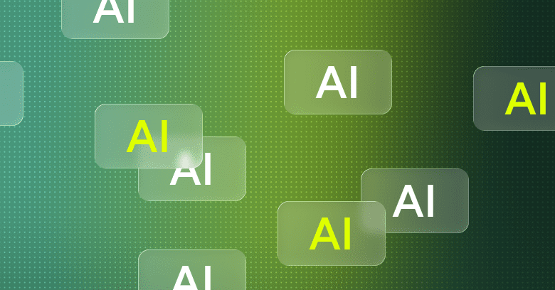 Abstract AI graphic representing DeepSeek artificial intelligence and ITSM security risks